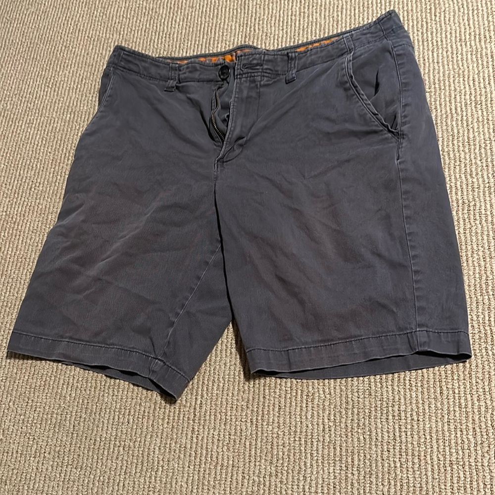 Flat front shorts